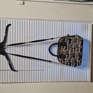 Luv Betsey Johnson Darcy Rainbow Crossbody Satchel Handbag Purse